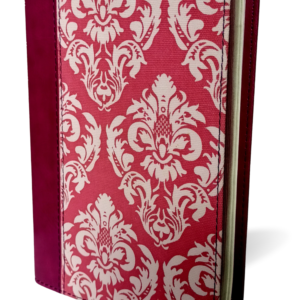 NLT Compact Bible Tutone Fuchsia Floral/Plum Paperback – Import,