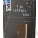 Niv, Thinline Reference Bible, Leathersoft, Brown, Red Letter, Comfort Print: New International Version, Brown, Leathersoft, Thinline Reference Bible, Red Letter, Comfort Print Imitation Leather – Import