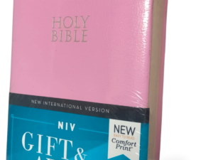 Niv, Gift and Award Bible, Leather-Look, Pink, Red Letter Edition, Comfort Print: New International Version, Pink, Leather-Look, Gift and Award – Import