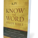 KJV Study Bible, Red Letter Edition for in-depth Bible study and understanding.