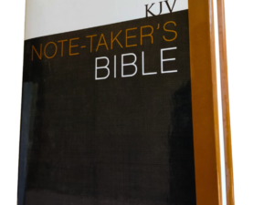 KJV, Note-Taker's Bible, Hardcover, Red Letter Edition Hardcover – Import,