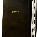NKJV, Value Thinline Bible, Large Print, Leather Soft, Black, Red Letter Edition: Holy Bible, New King James Version Imitation Leather – Large Print