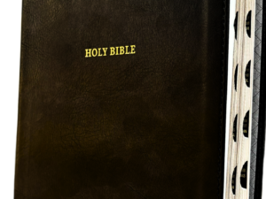 NKJV, Value Thinline Bible, Large Print, Leather Soft, Black, Red Letter Edition: Holy Bible, New King James Version Imitation Leather – Large Print