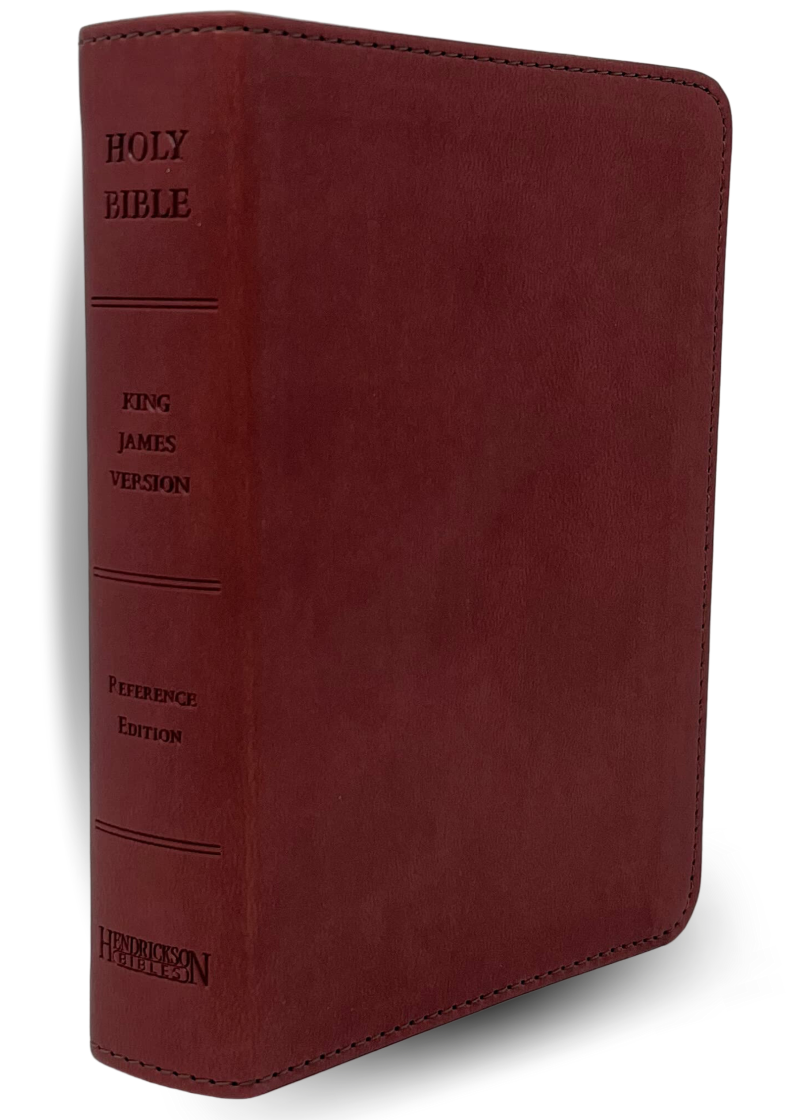 Compact KJV Reference Bible Imitation Leather Burgundy