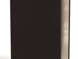 NIV Cultural Backgrounds Study Bible in black bonded leather, bringing ancient scripture to life
