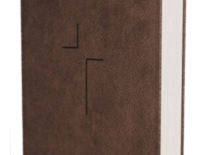 The Jesus Bible: New International Version, Brown, Leather soft: Sixty-Six Books. One Story. All About One Name. Imitation Leather