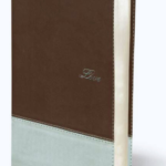 NIV Couples' Devotional Bible, Italian Duo-Tone, Chocolate/Silver
