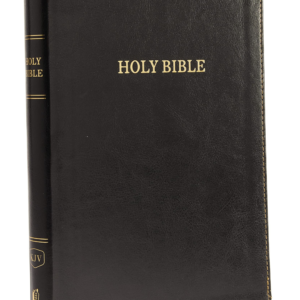 KJV, Thinline Bible, Large Print, Leathersoft, Black, Red Letter, Comfort Print: Holy Bible, King James Version Imitation Leather – Import,