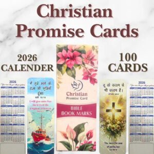 2026 Christian Promise Cards and Bible Verse Bookmarks Set