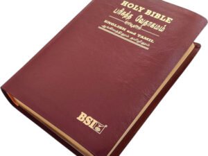 Limited Edition Holy Bible English Tamil Diglot Edition (Royal Size, Hardbound) – Parallel Bilingual Scripture For Study & Devotion