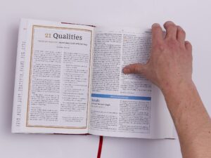 NKJV Maxwell Leadership Bible, a compact hardcover resource for leaders and individuals seeking spiritual guidance.