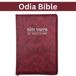 Holy Bible in Odia Language - Brown Hardcover Edition