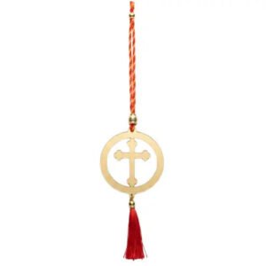 Decorative Christian Cross Car Hanging and Dashboard Ornament
