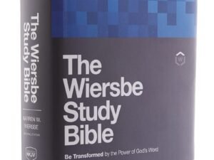 NKJV Wiersbe Study Bible Hardcover in Red Letter Comfort Print