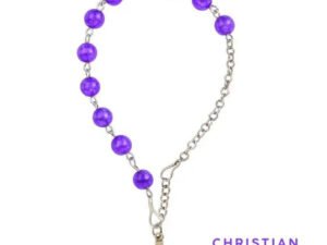 Christian Cross Charm Bracelet - Inspirational Religious Jewelry