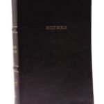 NKJV Thinline Imitation Leather Bible with Red Letter and Comfort Print