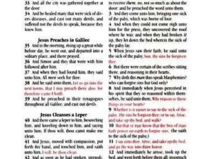 KJV Holy Bible, Compact Edition - Granite Gray Imitation Leather with Thumb Indexes