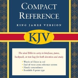 KJV compact bonded leather reference Bible