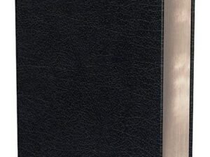 NIV Grace & Truth Study Bible in European Bonded Leather Black Cover