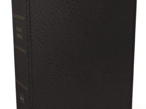 NKJV Minister's Bible, Leathersoft, black, red letter edition with comfortable print
