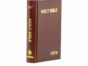 NIV Holy Bible Compact Brown