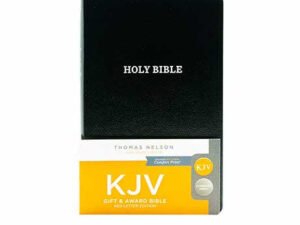 KJV Holy Bible: Gift and Award, Black Leather-Look, Red Letter, Comfort Print: King James Version