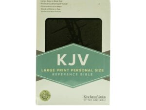 KJV Reference Bible, Personal Size, Large Print, Charcoal