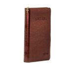 NIV Medium Polyurethane Cross Dark Brown