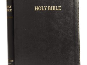 KJV Holy Bible: Large Print Thinline, Black Leathersoft, Red Letter, Comfort Print: King James Version