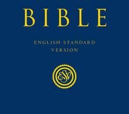 English Standard Version Anglicised Gift and Award Navy Blue Bible