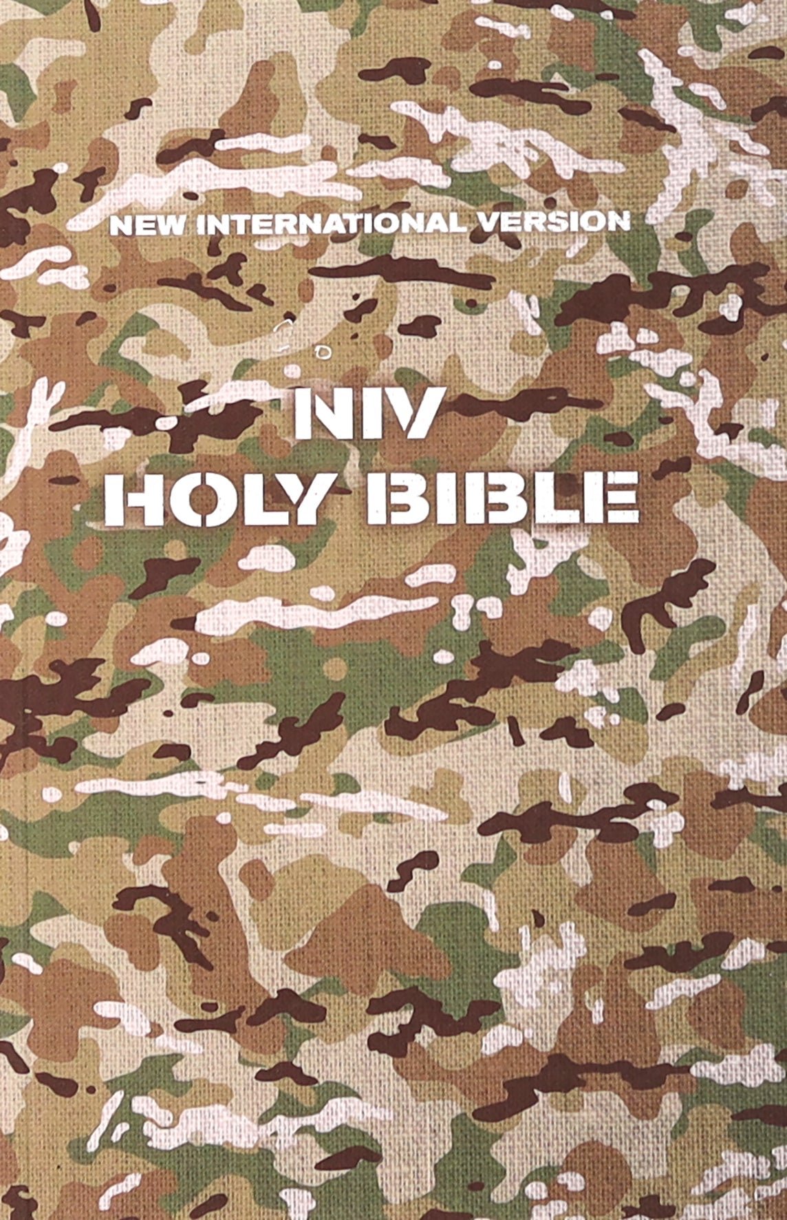 NIV Holy Bible Compact Military Camo