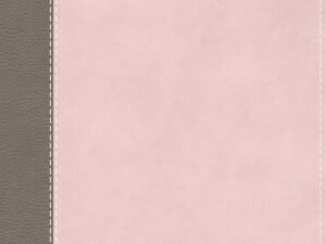 NIV Application Bible, Personal Size, Pink (Red Letter Edition) - A compact and portable Bible for personal study.
