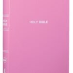 NKJV Gift and Award Bible Pink Red Letter Edition with inspirational devotionals