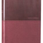 NKJV Value Thinline Bible Large Print Burgundy (Red Letter Edition)