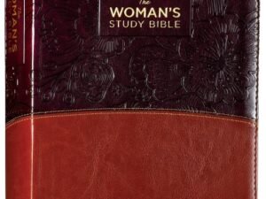 NKJV Woman's Study Bible, brown and burgundy full-color fully revised edition