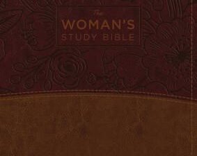 NKJV the Woman's Study Bible Indexed Brown/Burgundy Full-Color Fully Revised