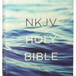 NKJV Value Outreach Bible Blue Ocean Scenic