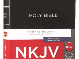 NKJV Pew Bible Black with Red Letter Edition