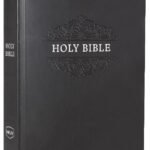 NKJV Holy Bible Soft Touch Edition Black (Black Letter Edition) leather-bound Bible