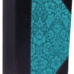 NKJV Journal the Word Reference Bible Blue Red Letter Edition Leather Bound Bible