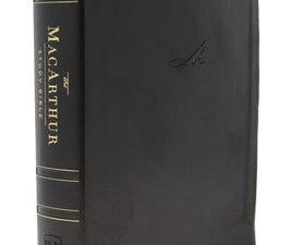 NKJV MacArthur Study Bible, Black Indexed, 2nd Edition, Holy Scripture Study Reference Bible