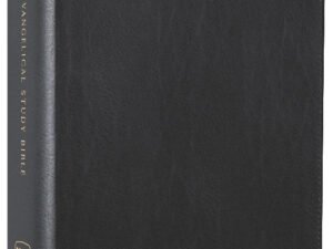 NKJV Evangelical Study Bible Black Red Letter Edition