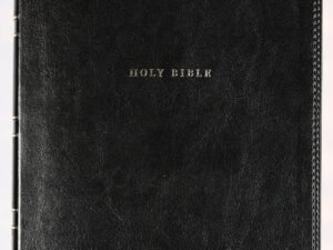 NKJV Reference Bible Black Indexed Verse By Verse (Red Letter Edition)
