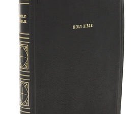 NKJV Thinline Bible Giant Print Black (Red Letter Edition)