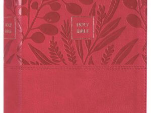 NKJV Personal Size Large Print Pink Reference Bible in Red Letter Edition