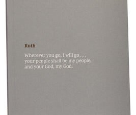 NKJV Scripture Journal featuring the book of Ruth for in-depth Bible study and reflection