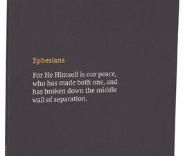 NKJV Bible Journal featuring the book of Ephesians, ideal for note-taking and study