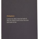 NKJV Bible Journal with Study Notes for Philippians