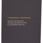 NKJV Bible Journal with commentary on 1-2 Thessalonians