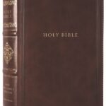 NKJV Personal Size Reference Bible, Red Letter Edition, Brown Cover